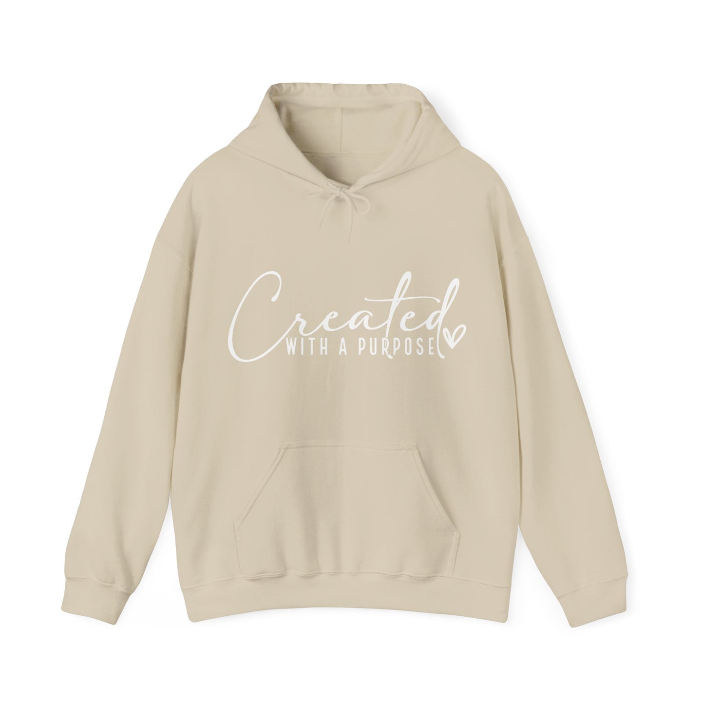 Created with A Purpose Unisex Heavy Blend™ Hooded Sweatshirt