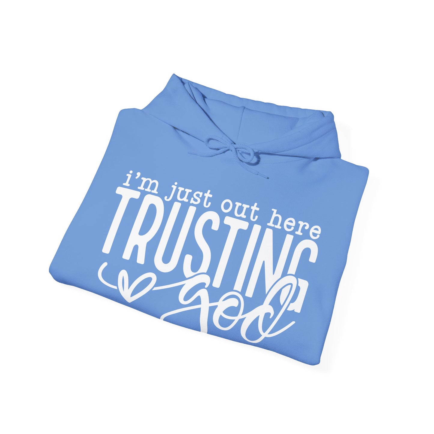 Trusting In God Unisex Heavy Blend™ Hooded Sweatshirt