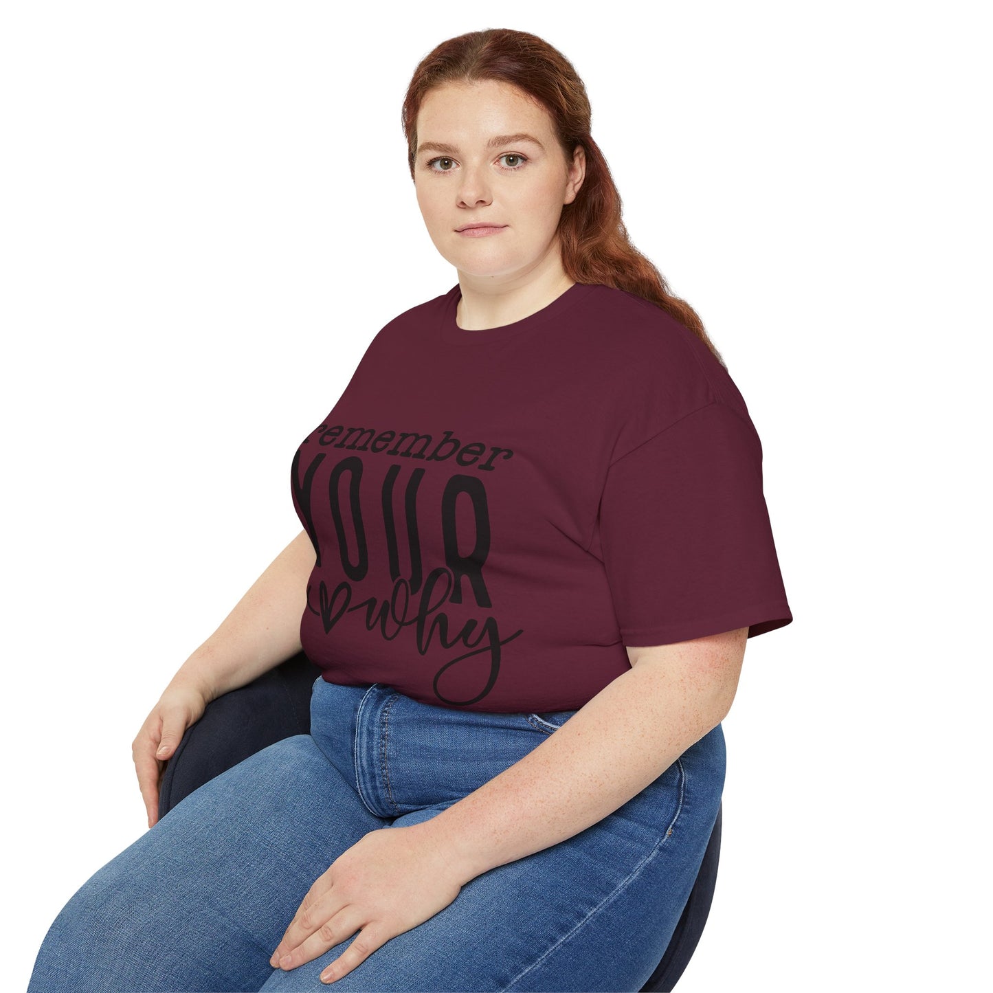 "Remember Your Why" Inspirational Unisex TShirt