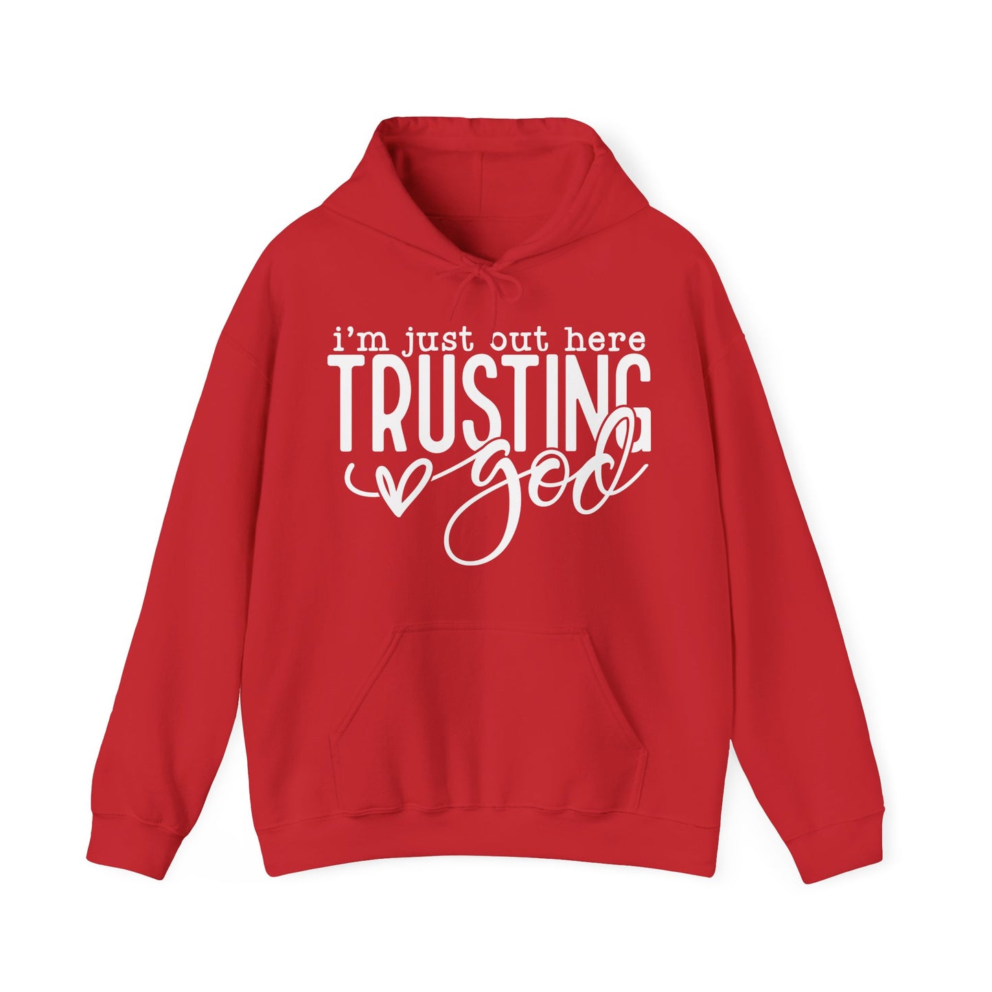 Trusting In God Unisex Heavy Blend™ Hooded Sweatshirt