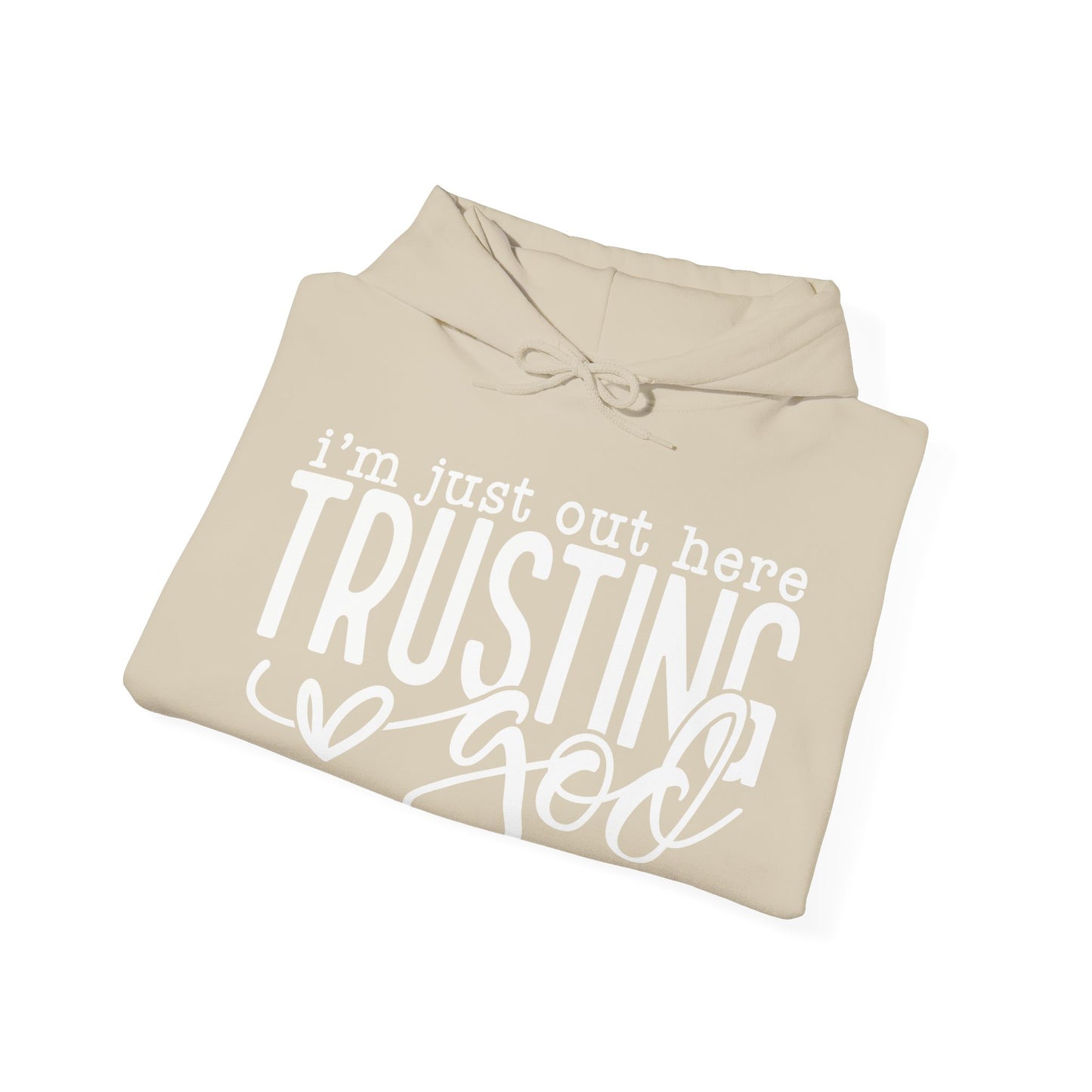 Trusting In God Unisex Heavy Blend™ Hooded Sweatshirt