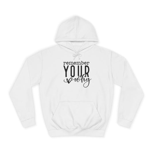 "Remember Your Why" Unisex Hoodie