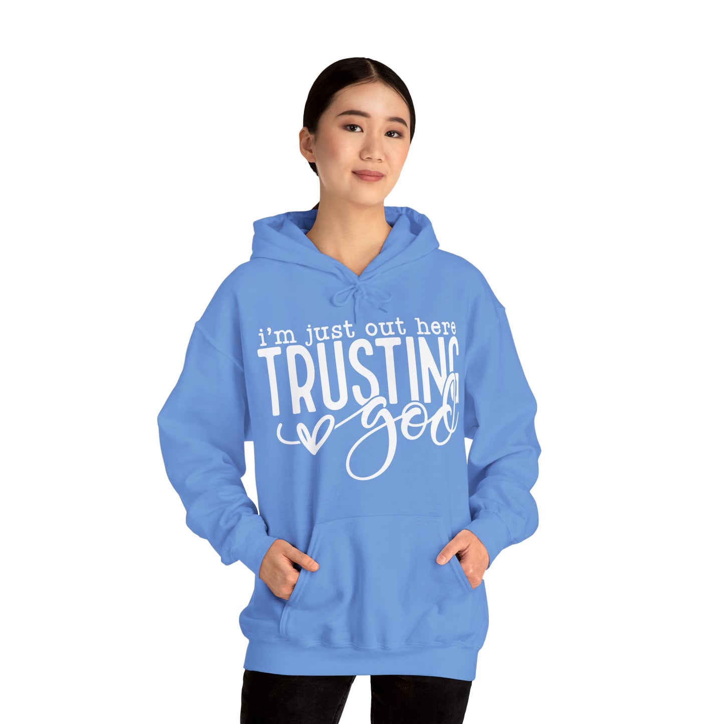 Trusting In God Unisex Heavy Blend™ Hooded Sweatshirt