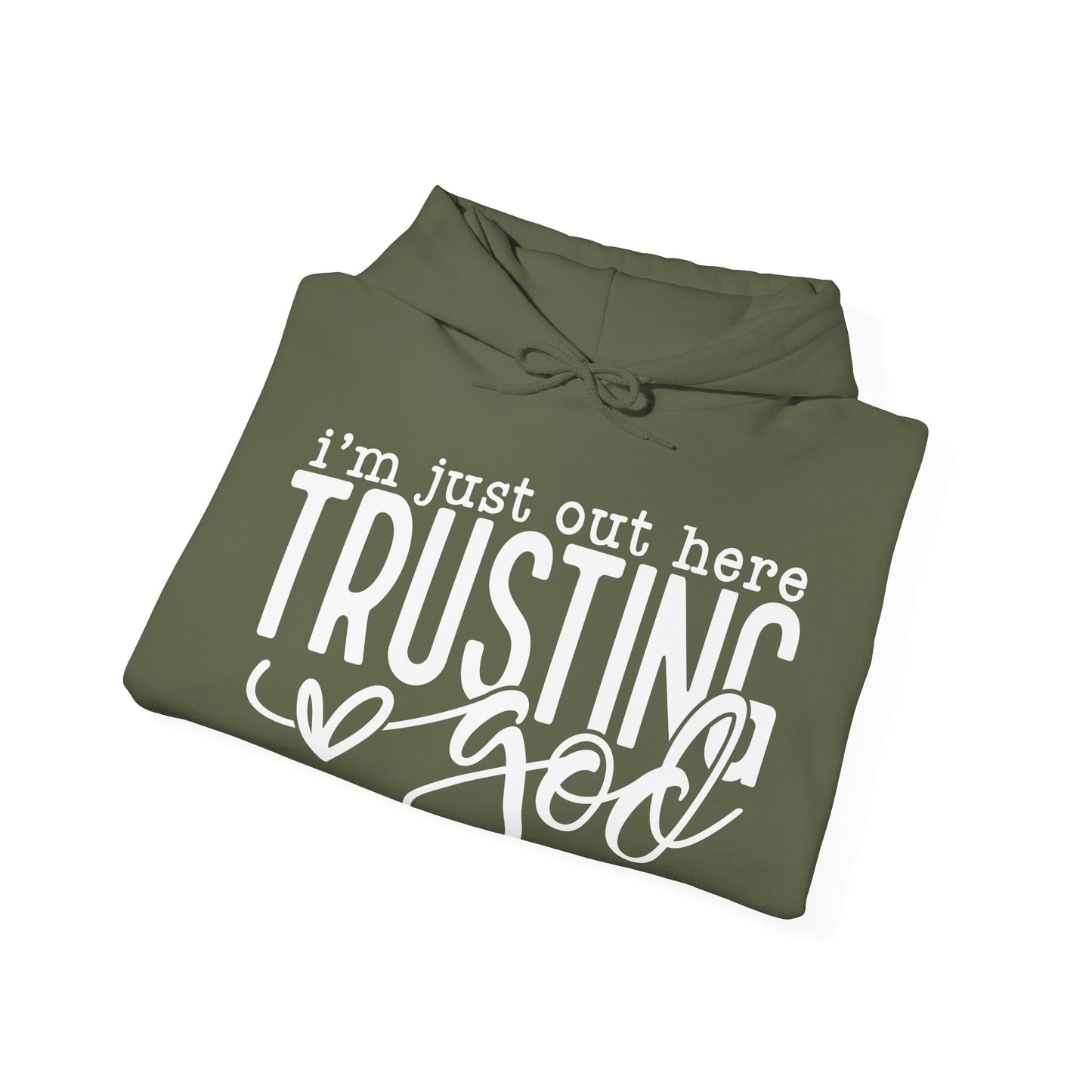 Trusting In God Unisex Heavy Blend™ Hooded Sweatshirt