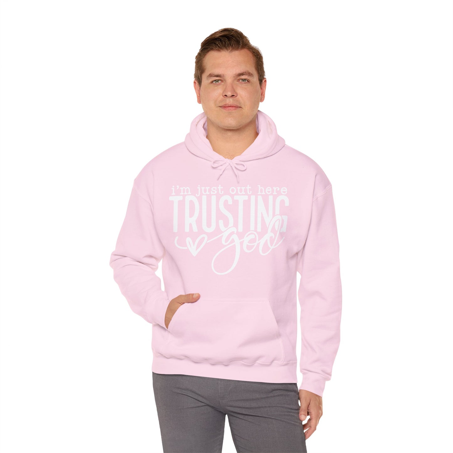 Trusting In God Unisex Heavy Blend™ Hooded Sweatshirt
