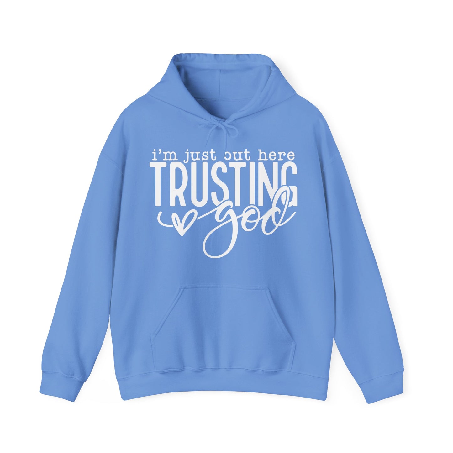 Trusting In God Unisex Heavy Blend™ Hooded Sweatshirt