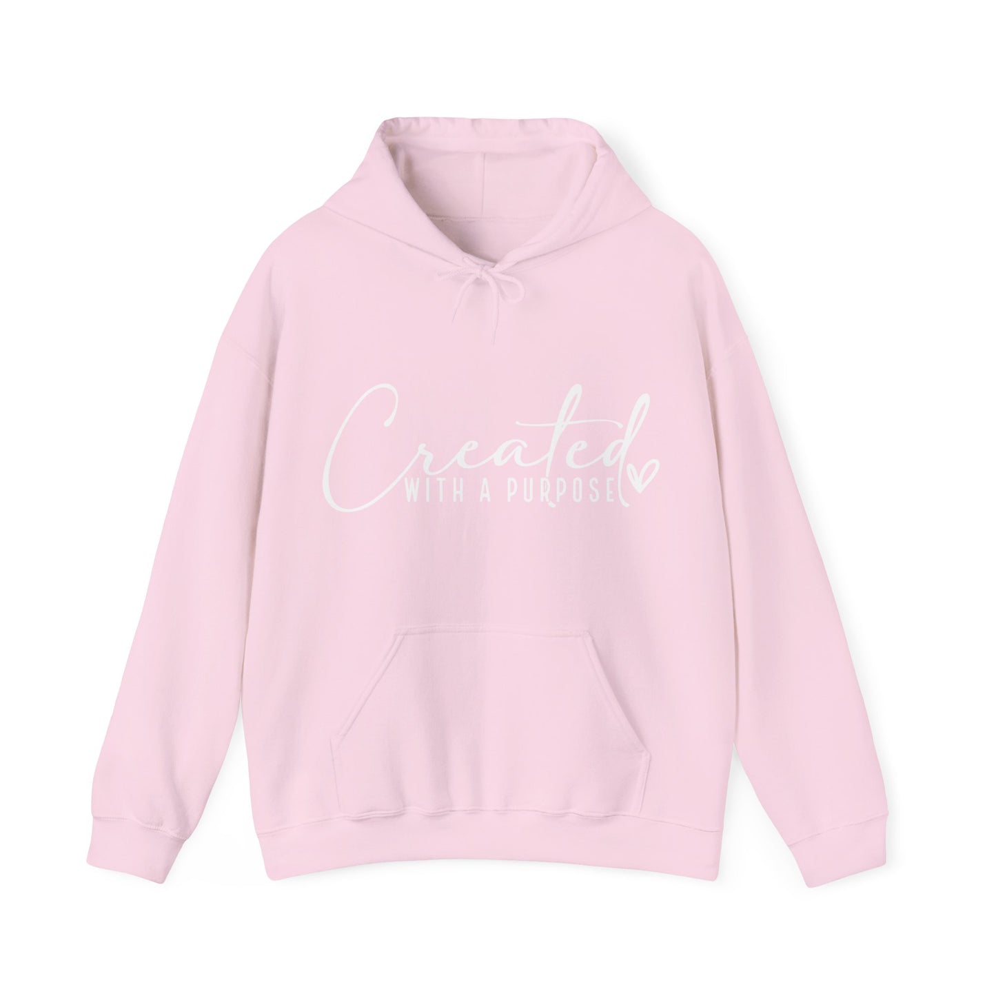 Created with A Purpose Unisex Heavy Blend™ Hooded Sweatshirt