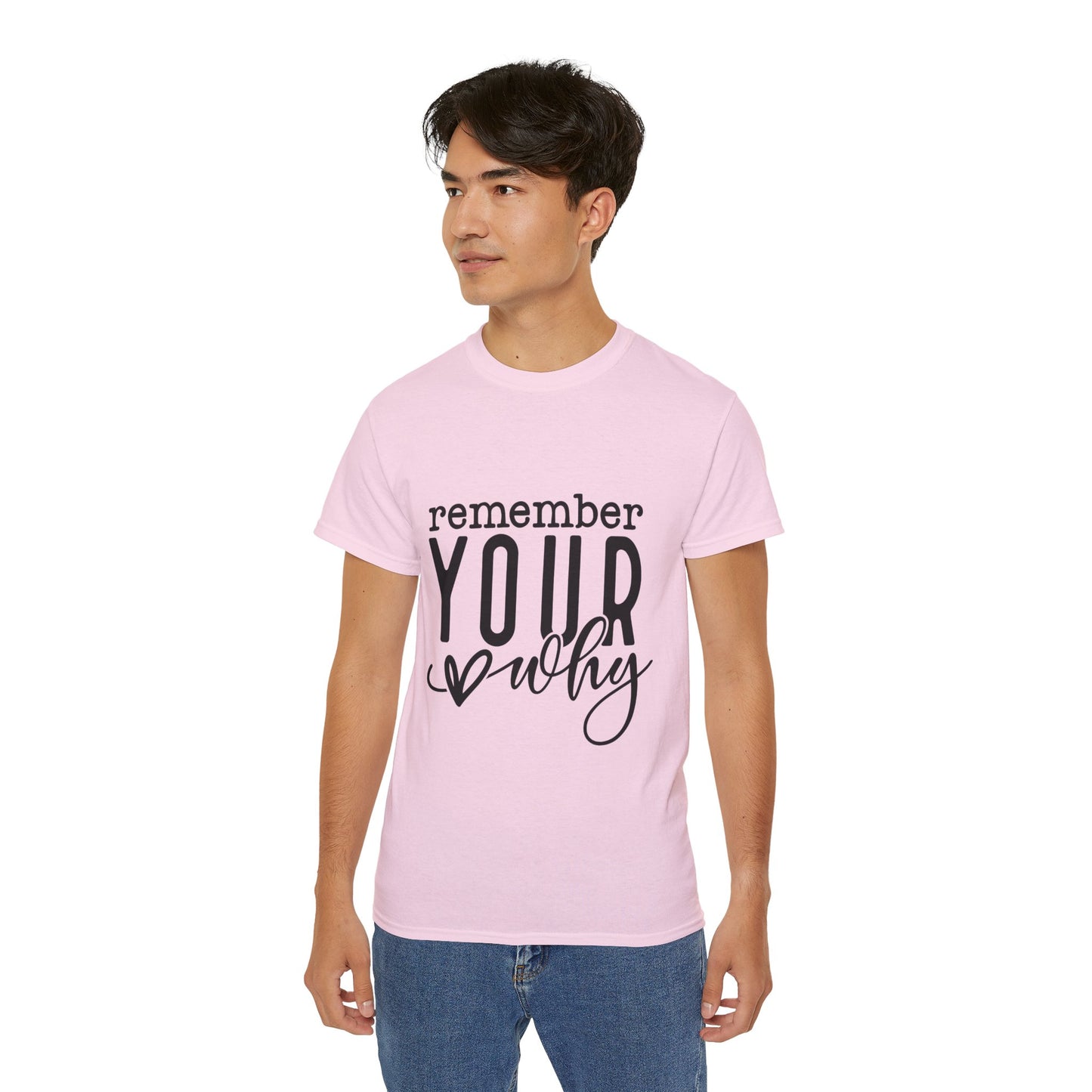 "Remember Your Why" Inspirational Unisex TShirt