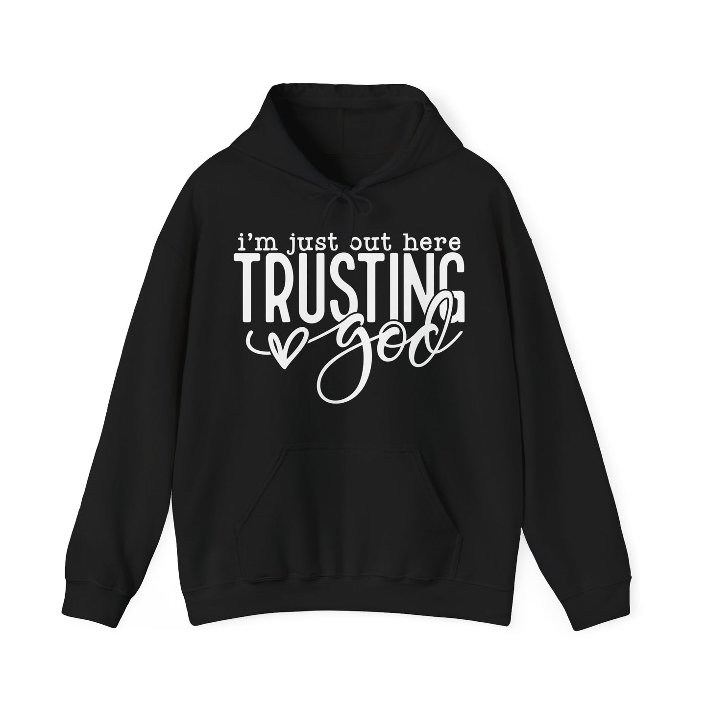 Trusting In God Unisex Heavy Blend™ Hooded Sweatshirt