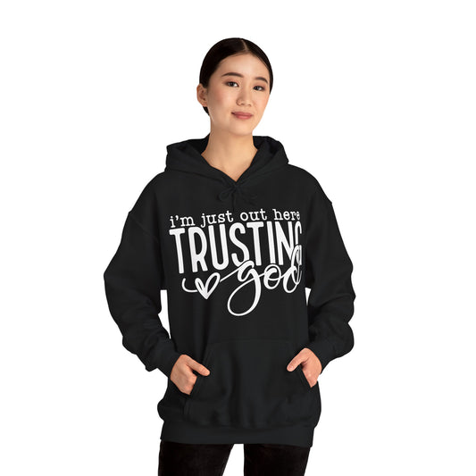 Trusting In God Unisex Heavy Blend™ Hooded Sweatshirt