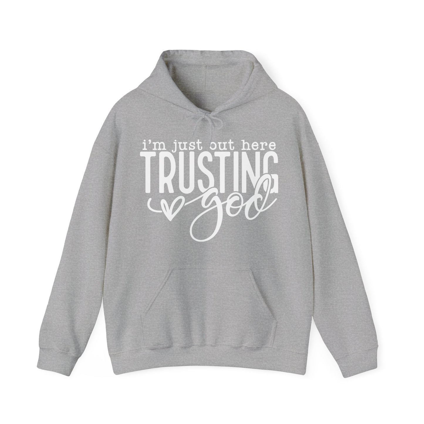 Trusting In God Unisex Heavy Blend™ Hooded Sweatshirt