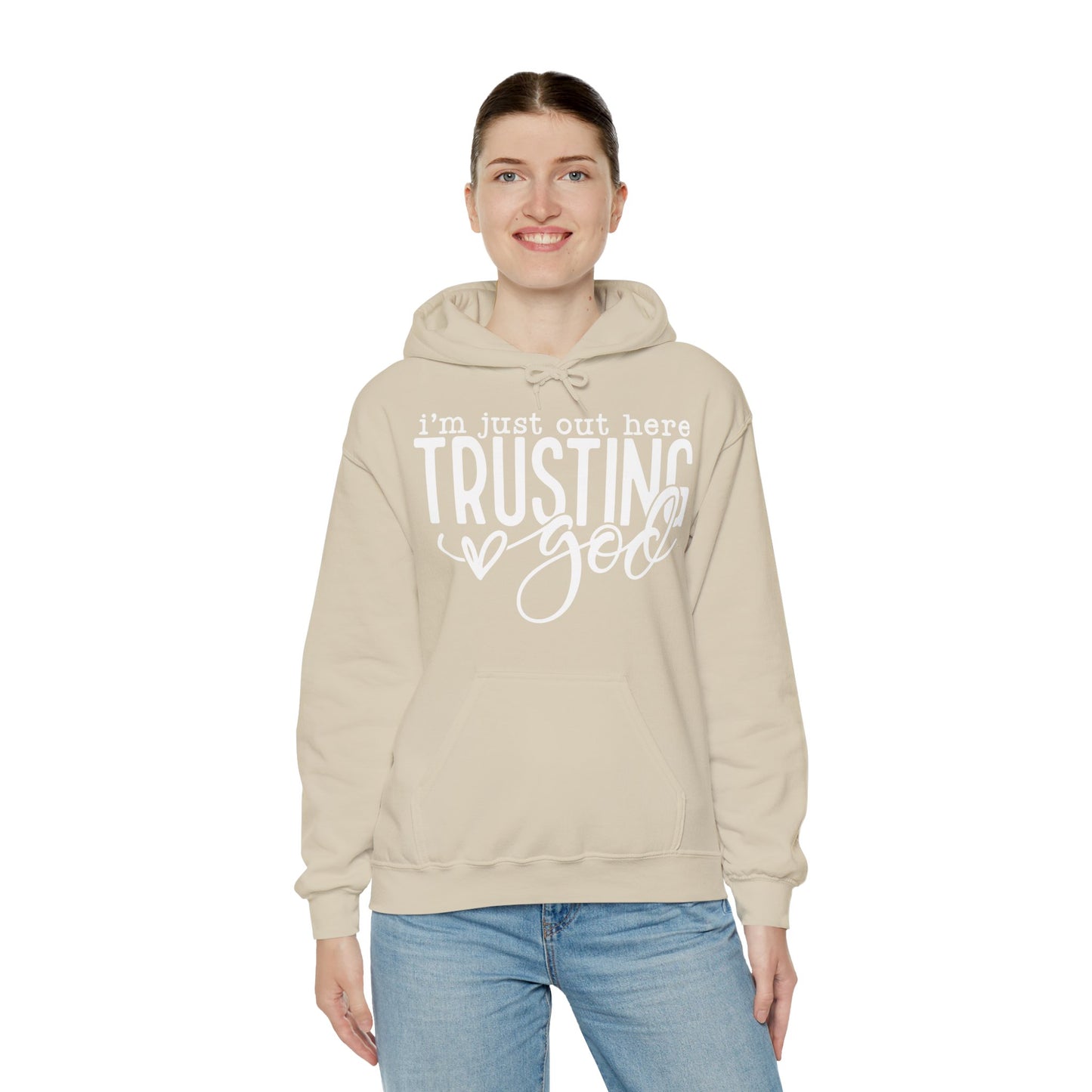 Trusting In God Unisex Heavy Blend™ Hooded Sweatshirt