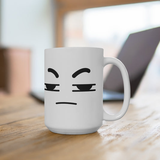 'I'm Not Responsible For What My Face Does When You Talk?" White Ceramic Mug