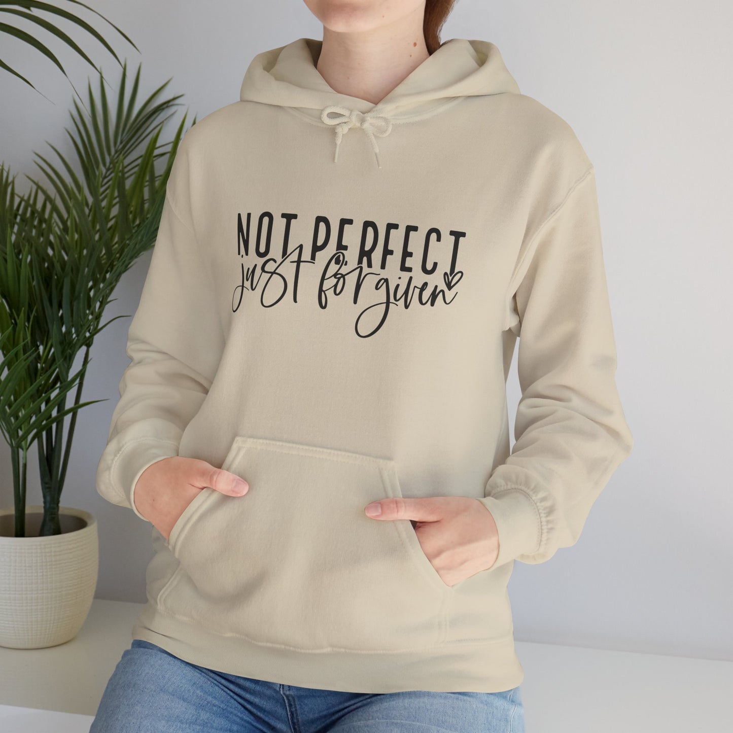 Not Perfect Just Forgiven Unisex Hoodie